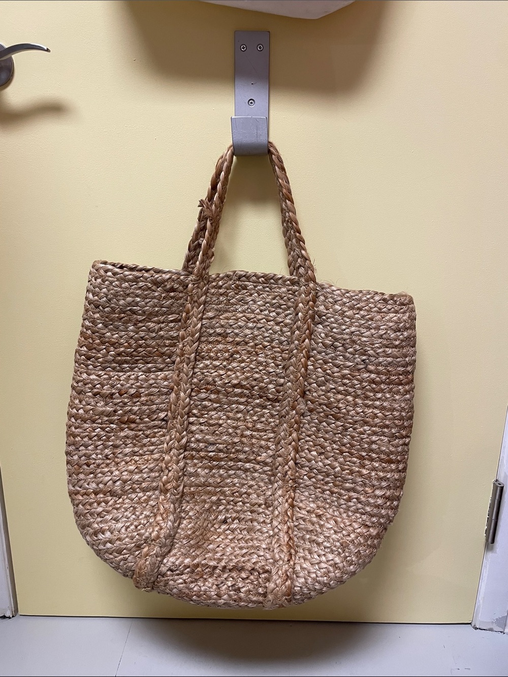 Maison simons hemp Tote Bag basket